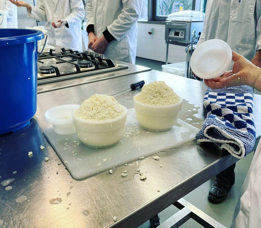 Kaas maken in de klas